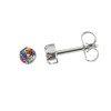 Picture of Studex® Select™ Stainless Steel Daisy Rainbow Crystal Large: PR-LD6213W-STX