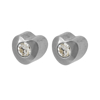 Picture of Studex® Select™ Stainless Steel Heartlite Regular: PR-R502W-4-STX