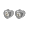 صورة Studex® Select™ Stainless Steel Heartlite Regular: PR-R502W-4-STX