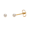 صورة Studex® Sensitive™ 24ct Gold Plated 4mm White Pearl: S674STX