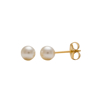 Picture of Studex® Sensitive™ 24ct Gold Plated 5mm White Pearl: S675STX