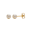 صورة Studex® Sensitive™ 24ct Gold Plated 5mm White Pearl: S675STX