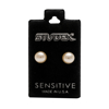 صورة Studex® Sensitive™ 24ct Gold Plated 7mm White Pearl: S677STX