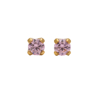 Picture of Studex® Sensitive™ 24ct Gold Plated Cubic Zirconia 3mm Pink: S744STX