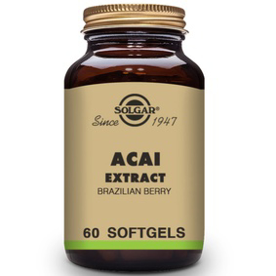 صورة SOLGAR ACAI EXTRACT (BRAZILIAN BERRY) 60 SOFTGELS