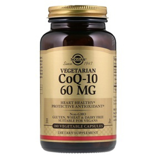 صورة VEGETARIAN COQ-10 60 MG 180 VEGETABLE CAPSULES