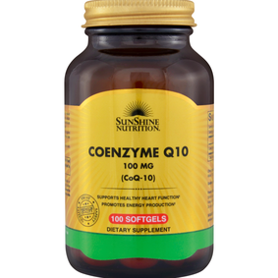 صورة SUNSHINE NUTRITION COENZYME Q10 100 MG 100 SOFTGELS