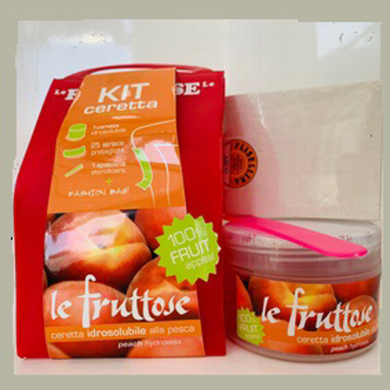 صورة شمع ازالة الشعر من  ARCO COSMETICS KIT''LE FRUTT '' PEACH HYDRAWA / Bag