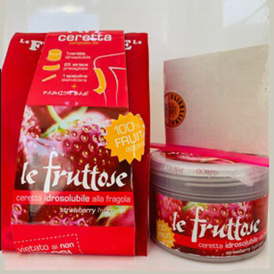 صورة شمع ازالة الشعر من  ARCO COSMETICS KIT''LE FRUTT '' STRAWB HYDRA / BAG