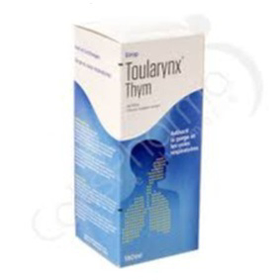 Picture of TOULARYNX THYM  - 5 G/100G / SYRUP / 180ML GLASS BOTTLE