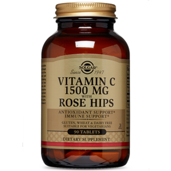 صورة VITAMIN C 1500 MG WITH ROSE HIPS 180 TABLETS