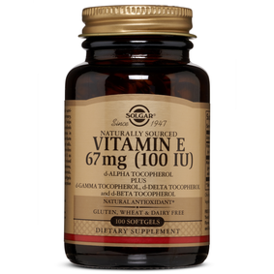 صورة VITAMIN E 100 IU 100 MIXED SOFTGELS (100 IU D-ALPHA TOCOPHEROL & MIXED TOCOPHEROLS)