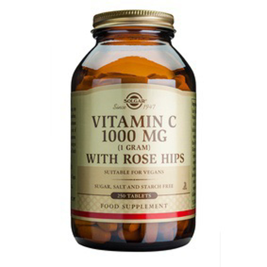 صورة VITAMIN C 1000 MG WITH ROSE HIPS 250 TABLETS