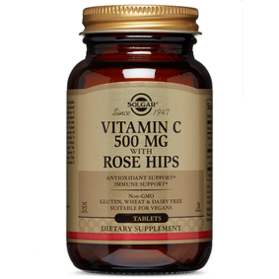 صورة VITAMIN C 500 MG WITH ROSE HIPS 250 TABLETS