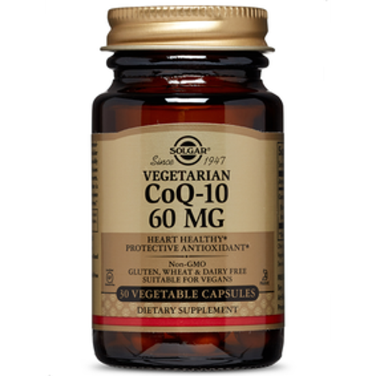 صورة VEGETARIAN COQ-10 60 MG 30 VEGETABLE CAPSULES