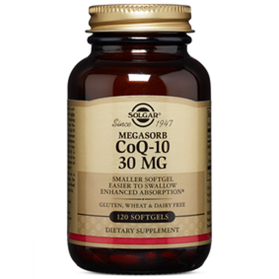 صورة MEGASORB COQ-10 30 MG 120 SOFTGELS