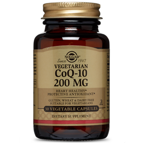 صورة VEGETARIAN COQ-10 200 MG 30 VEGETABLE CAPSULES