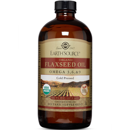 Picture of EARTH SOURCE® ORGANIC FLAXSEED OIL 16 OZ