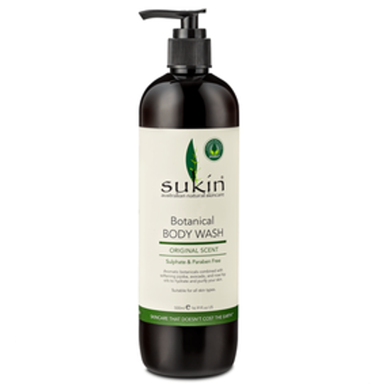 صورة SUKIN BOTANICAL BODY WASH 500ML : 00430