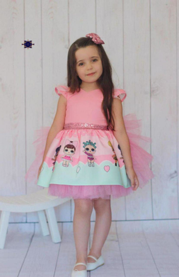 صورة BABY GIRL PINK DRESS