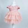 Picture of BABY GIRL PINK DRESS WITH GELLER