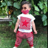 Picture of BABY GIRL SUIT WITH MACK