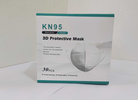 صورة KN95 3D Protective Mask 1Pcs   WHOLESALE